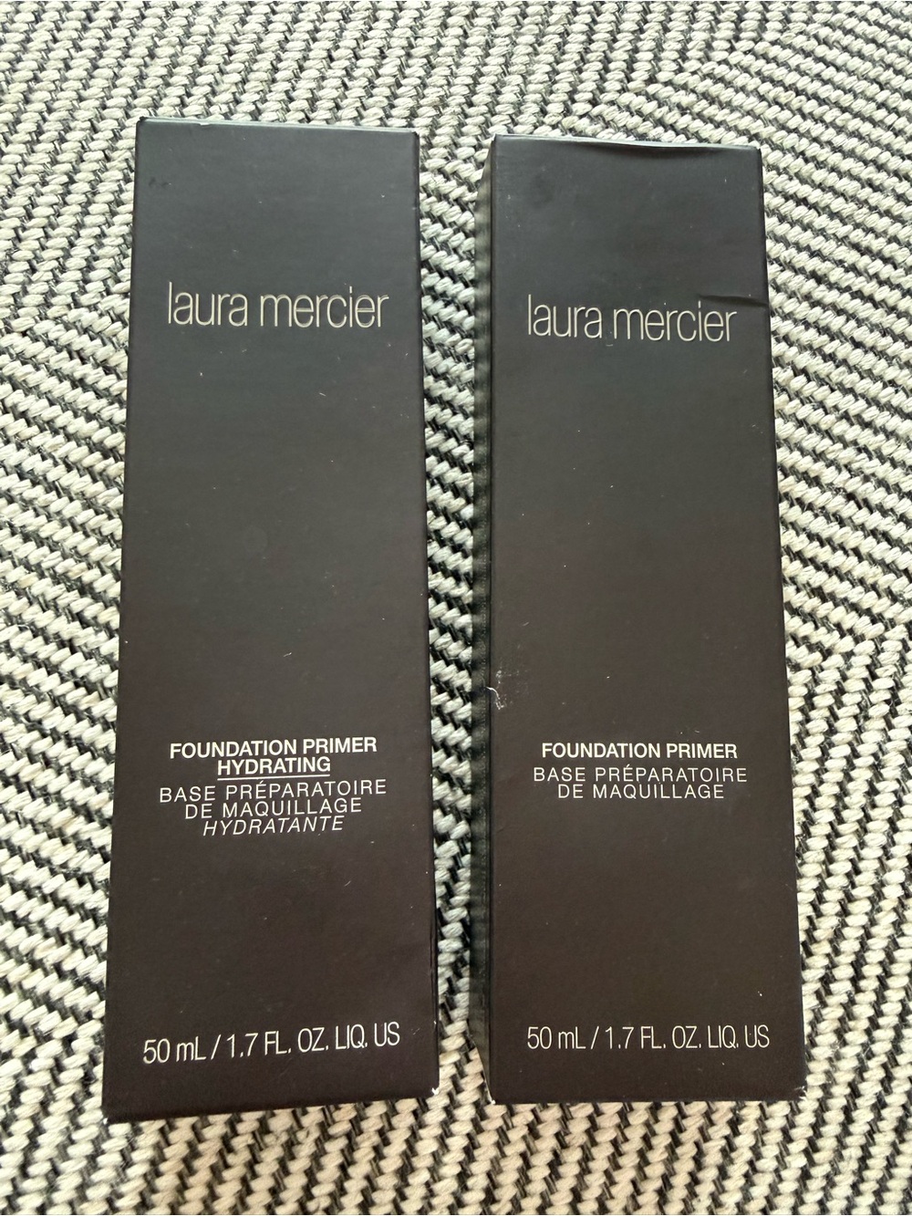 Laura Mercier Lot of 2 - Foundation Primer and Foundation Hydrating Primer - NEW